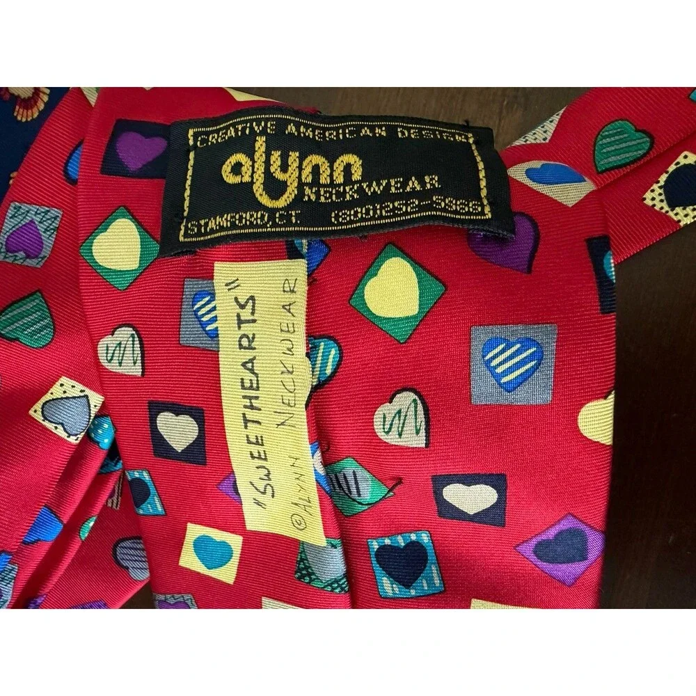 Holiday Silk Ties - Alynn Hallmark Ian Heath - Xmas V-day Thanksgiving Halloween